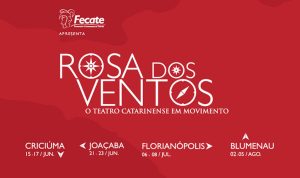 Joaçaba receberá oficinas e espetáculos teatrais do projeto Rosa dos Ventos