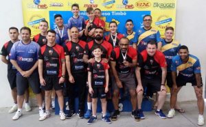 Pró Tênis de Mesa de Joaçaba conquista vice-campeonato estadual