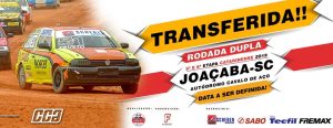 Etapa do Estadual de Automobilismo que aconteceria em Joaçaba neste final de semana é novamente transferida