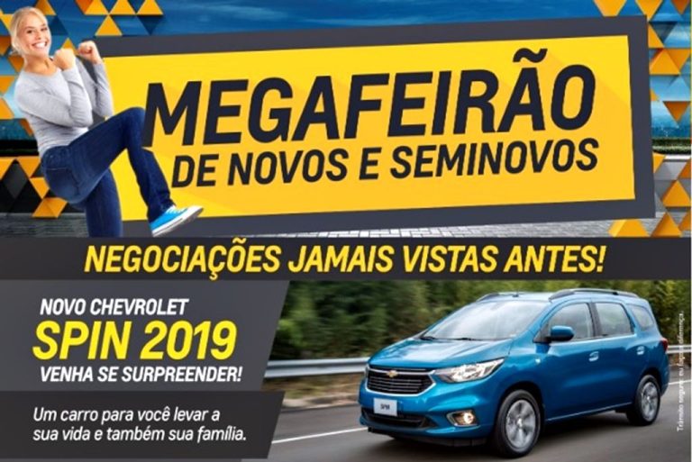 Megafeirão de novos e seminovos na Autoshow nesta sexta e sábado, 21 e 22