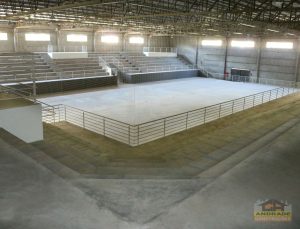 Andrade Construções finaliza obra de ginásio do Santa Tereza