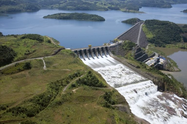 Estiagem afeta a geração de energia na Usina Hidrelétrica Machadinho