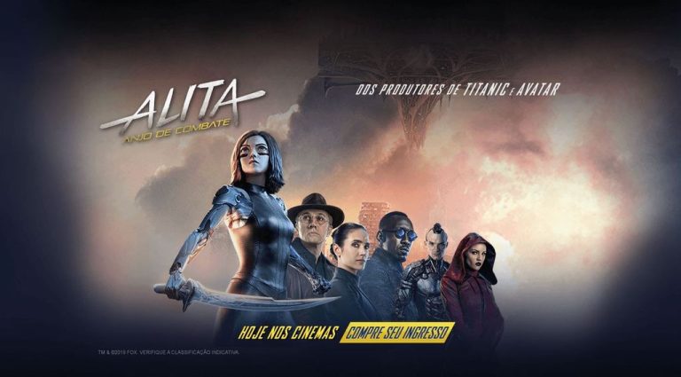 Alita: Anjo de Combate é a estreia da semana no Cine Gracher de Joaçaba