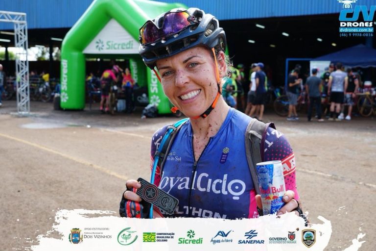Atleta trezetiliense conquista terceiro lugar em prova de ciclismo no PR