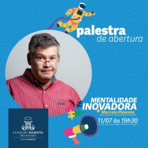 Mostra de Conhecimentos Marista 2019 traz Marcelo Pimenta à Joaçaba