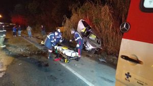 Colisão no contorno viário provoca duas mortes em Chapecó