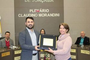 Título de Cidadã Joaçabense enaltece trabalho voluntário de Aida da Silva
