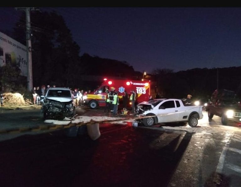 Mulher perde a vida em acidente na SC 135 em Videira
