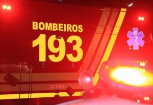 Colisão frontal é registradas na SC 355 em Água Doce