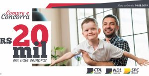 Divulgados nomes dos 54 ganhadores da promoção do Dia dos Pais em Joaçaba e Luzerna