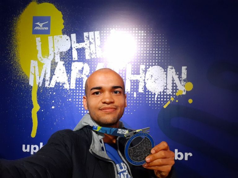 Atleta de Joaçaba participa de maratona na Serra do Rio do Rastro.