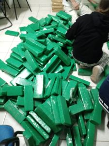 Em ação conjunta forças policiais apreendem 300 kg de maconha em Chapecó