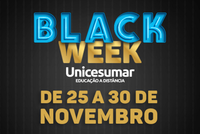Semana de descontos garante curso superior completo pela metade do preço