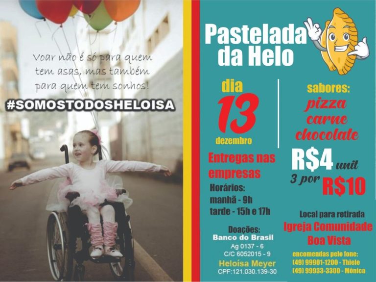 Pastelada da Helo acontece nesta sexta-feira, 13