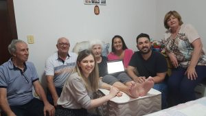 Centenária Amália recebe Moção da Câmara de Vereadores de Joaçaba