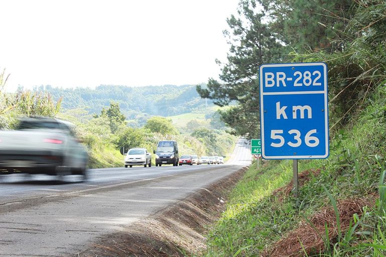 DNIT alerta para novos bloqueios na BR-282