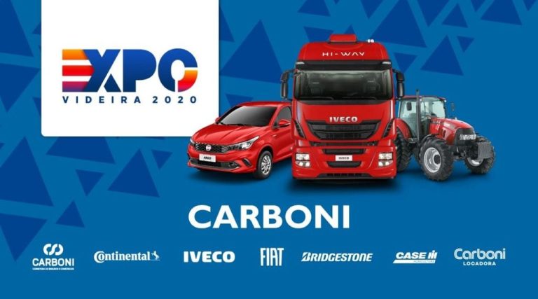 Carboni estará presente na Expo Videira 2020!