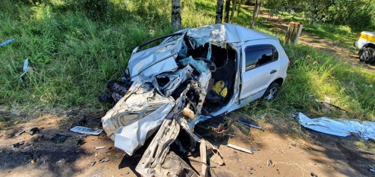 Acidente com morte é registrado em Luzerna