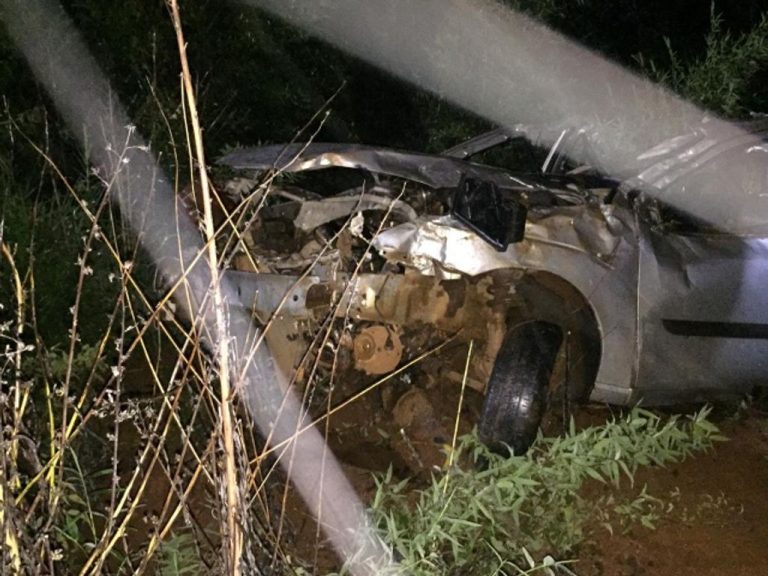 Dois jovens morrem em acidente na BR-282 no Oeste
