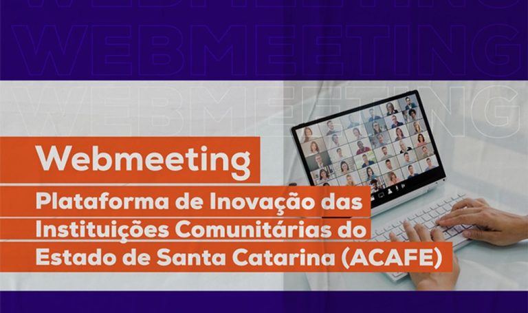 Unoesc promove Webmeeting para lançamento das ações do projeto de Plataforma de inovação