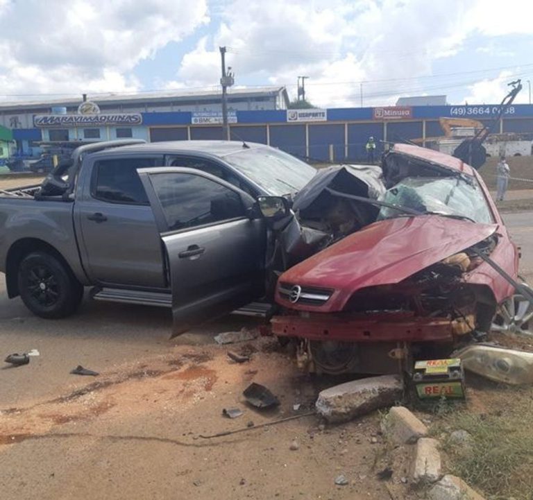 Identificados os jovens mortos em acidente na BR-282, no Oeste