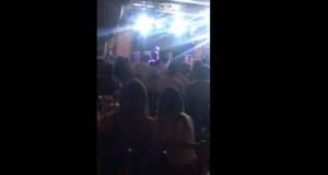 Delegado sobe no palco e acaba com festa em Fraiburgo