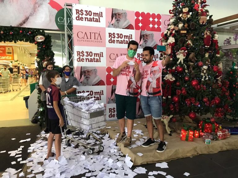 Natal do Caitá entrega R$ 30 mil em vales-compras