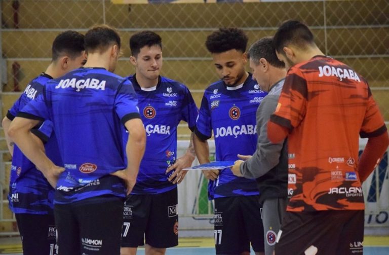 Joaçaba Futsal enfrenta o Tubarão neste sábado pela Série Ouro