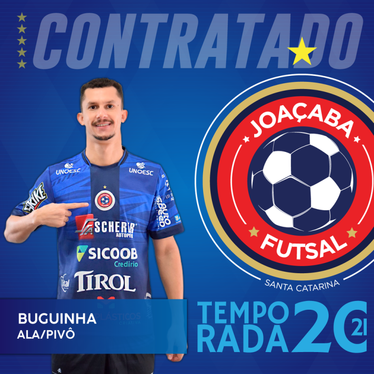 Ala/pivô Buguinha está de volta ao Joaçaba Futsal