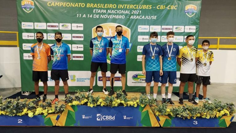 AMOB conquista 5 medalhas no Circuito Brasileiro de Badminton
