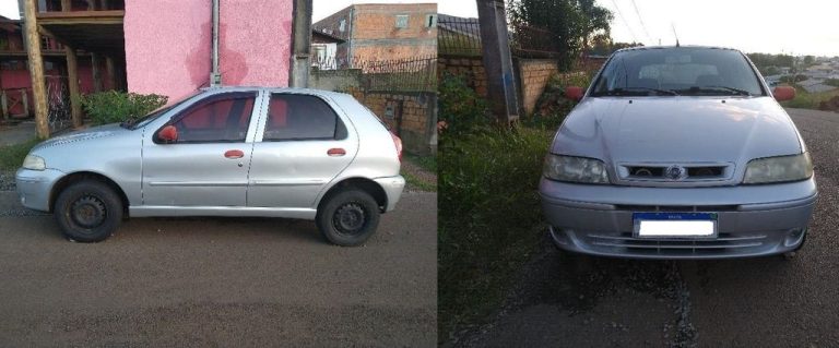 Carro com registro de Roubo/furto é recuperado em Campos Novos