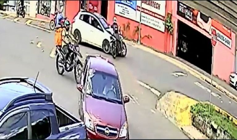 Atualizado o estado de saúde da motociclista vítima de acidente em Joaçaba