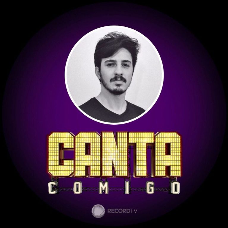 Cantor de Joaçaba participa neste domingo do programa Canta Comigo da TV Record