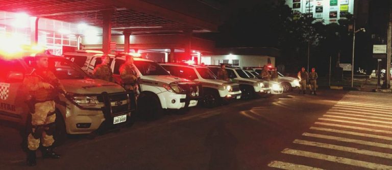 PM realiza dez prisões durante a Operação em Concórdia