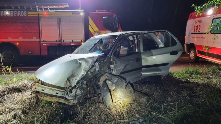 Colisão envolvendo quatro veículos deixa feridos na BR-282 em Erval Velho
