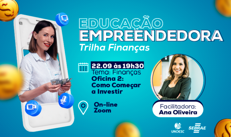 Segunda oficina de setembro do Projeto Educação Empreendedora será realizada nesta quinta-feira