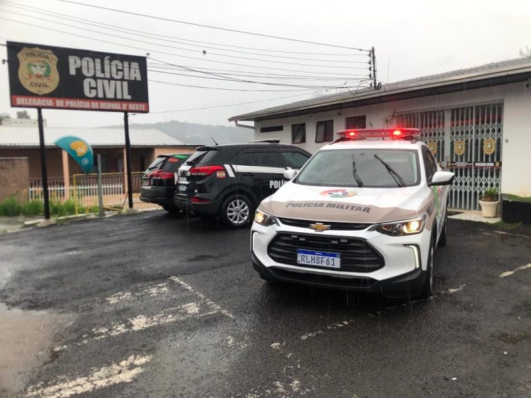 Polícia cumpre mandado de prisão contra tráfico de drogas em Herval d´Oeste