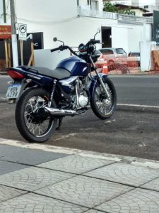 Moto é furtada no bairro São Vicente em Herval d´Oeste