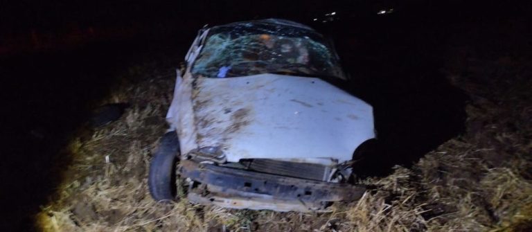 Idoso capota veículo e morre em acidente em Água Doce