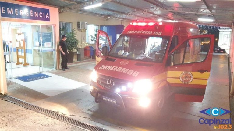 Idoso fica gravemente ferido após cair de barranco nas margens do Rio do Peixe