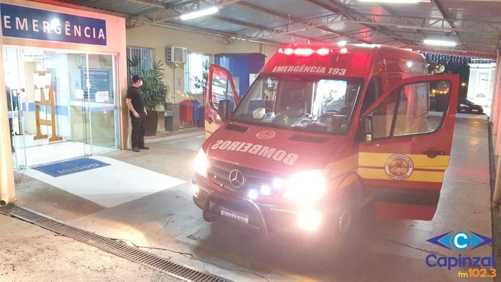 Idoso fica gravemente ferido após cair de barranco nas margens do Rio do Peixe