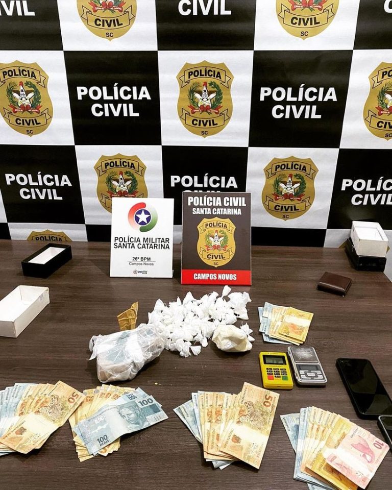 Investigação de tentativa de homicídio em Joaçaba prende traficantes em Campos Novos