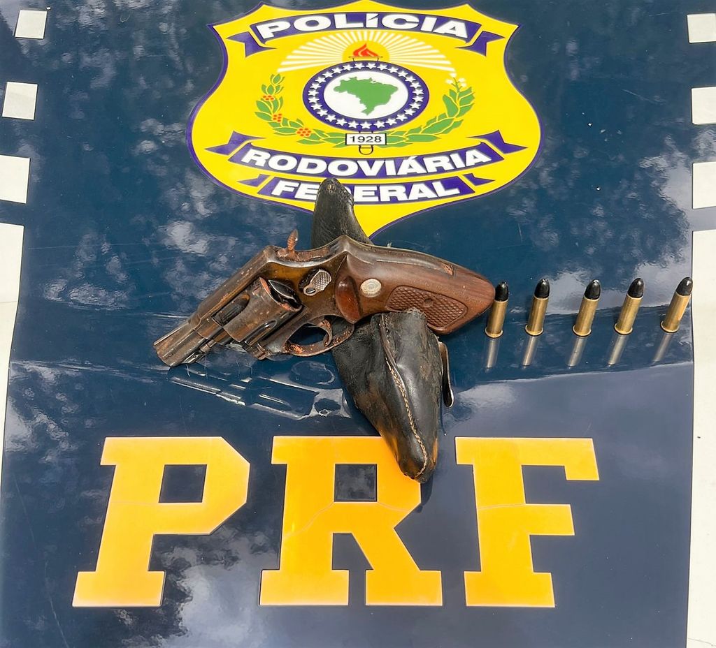 Homem é preso por porte ilegal de arma de fogo na BR-282