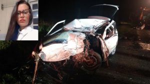 Morre em Chapecó a terceira vítima do grave acidente entre caminhão e carro