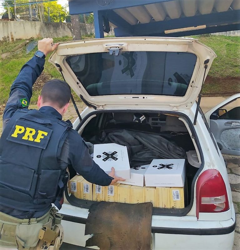 Homem é preso com vinhos importados irregularmente após tentar fugir de abordagem da PRF