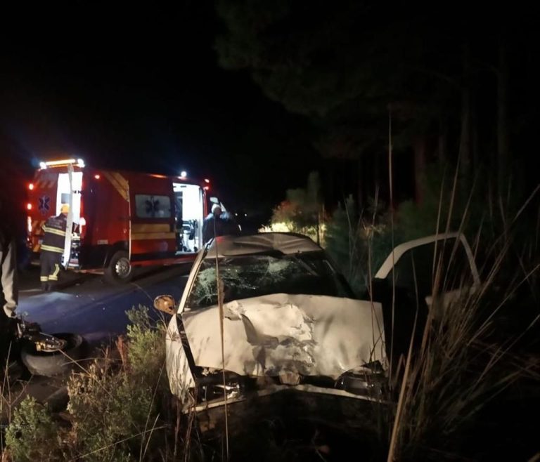 Cinco pessoas ficam feridos em grave acidente de trânsito em Campos Novos