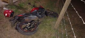 Motociclista fica gravemente ferido em acidente em Lebon Régis