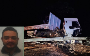 Caminhoneiro do Oeste morre em grave acidente com carreta em SP