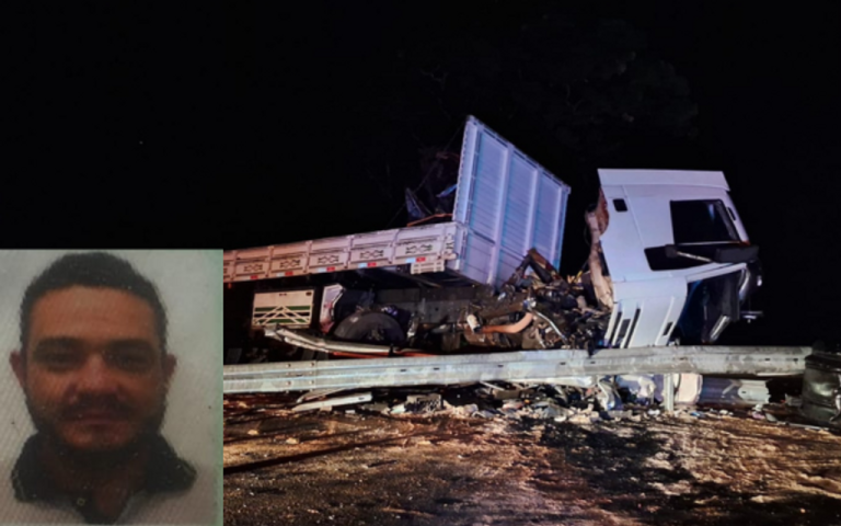Caminhoneiro do Oeste morre em grave acidente com carreta em SP