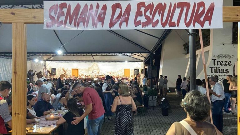 Semana das Esculturas reuniu os 14 principais escultores de Treze Tílias